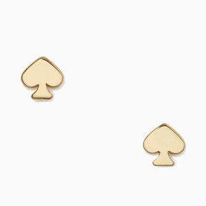 KATE SPADE Signature Spade Mini Studs in Gold